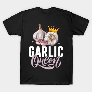 Funny Garlic Queen T-Shirt